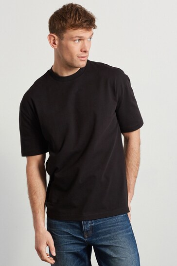 Black Relaxed Heavyweight T-Shirt