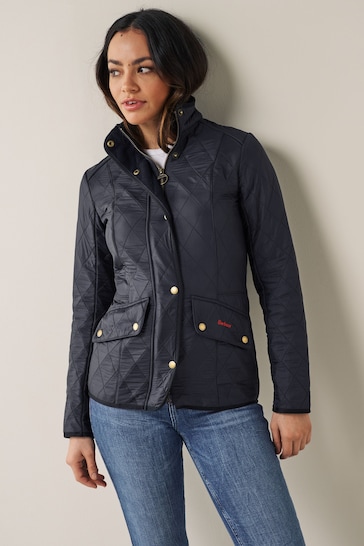 Barbour® Navy Cavalry Quilted Jacket
