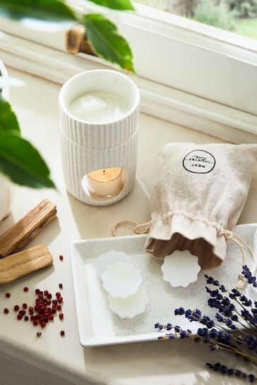White Country Luxe Wax Melts Wax Melt Burner