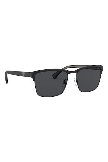 Emporio Armani Matte Black Sunglasses