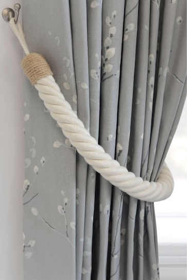 Laura Ashley Natural Rhiannon Rope Curtain Tieback