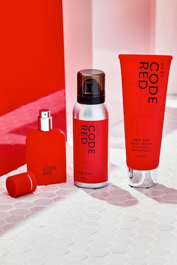 Code Red 30ml Eau De Parfum, Bath and Body Gift Set