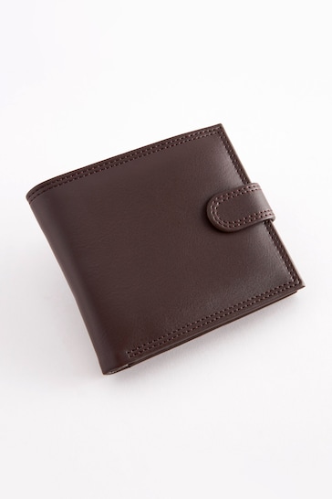 Brown Popper Wallet