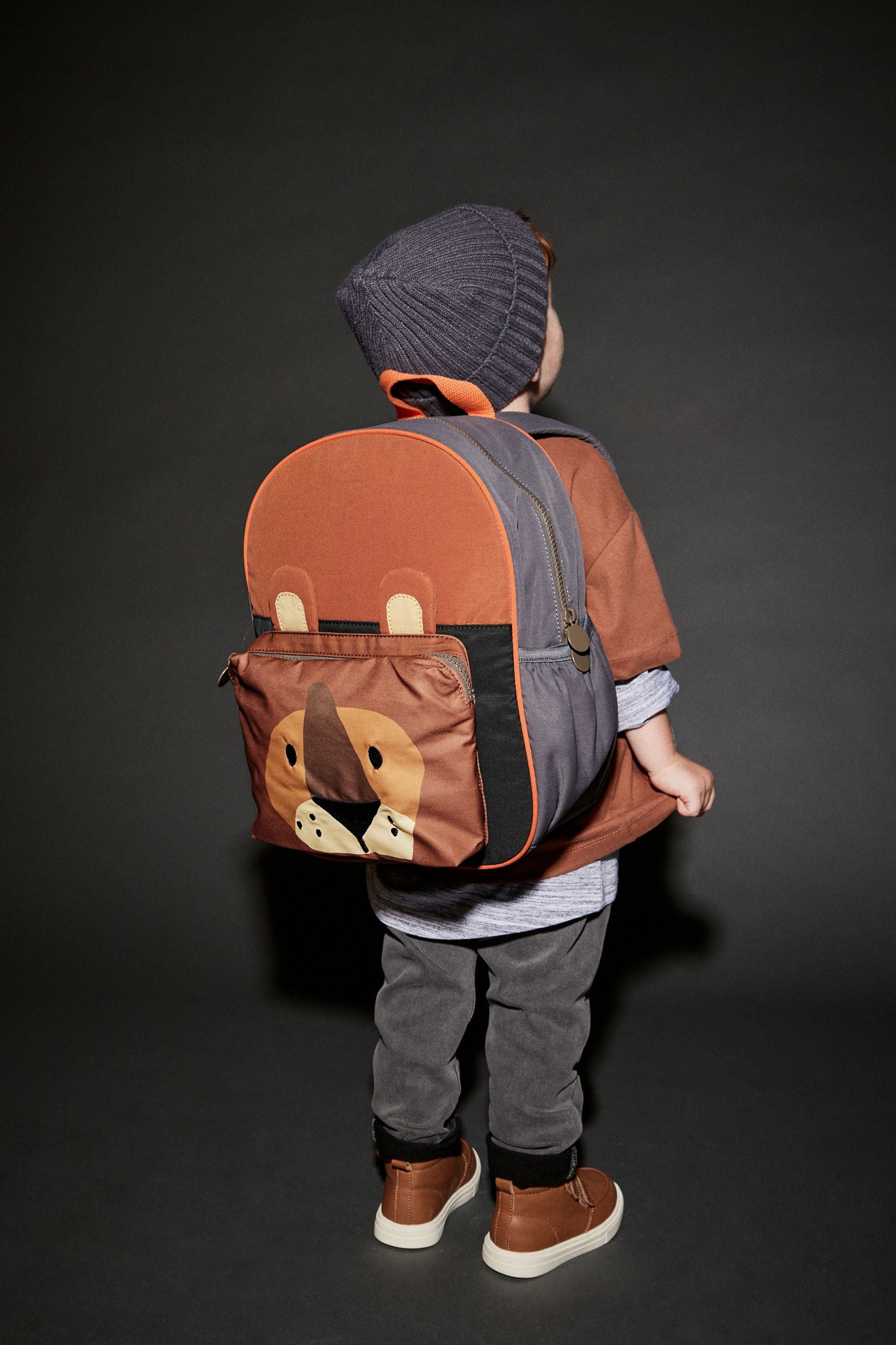 Lion face deals backpack