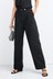 Black Tailored Wide Legs Jeans