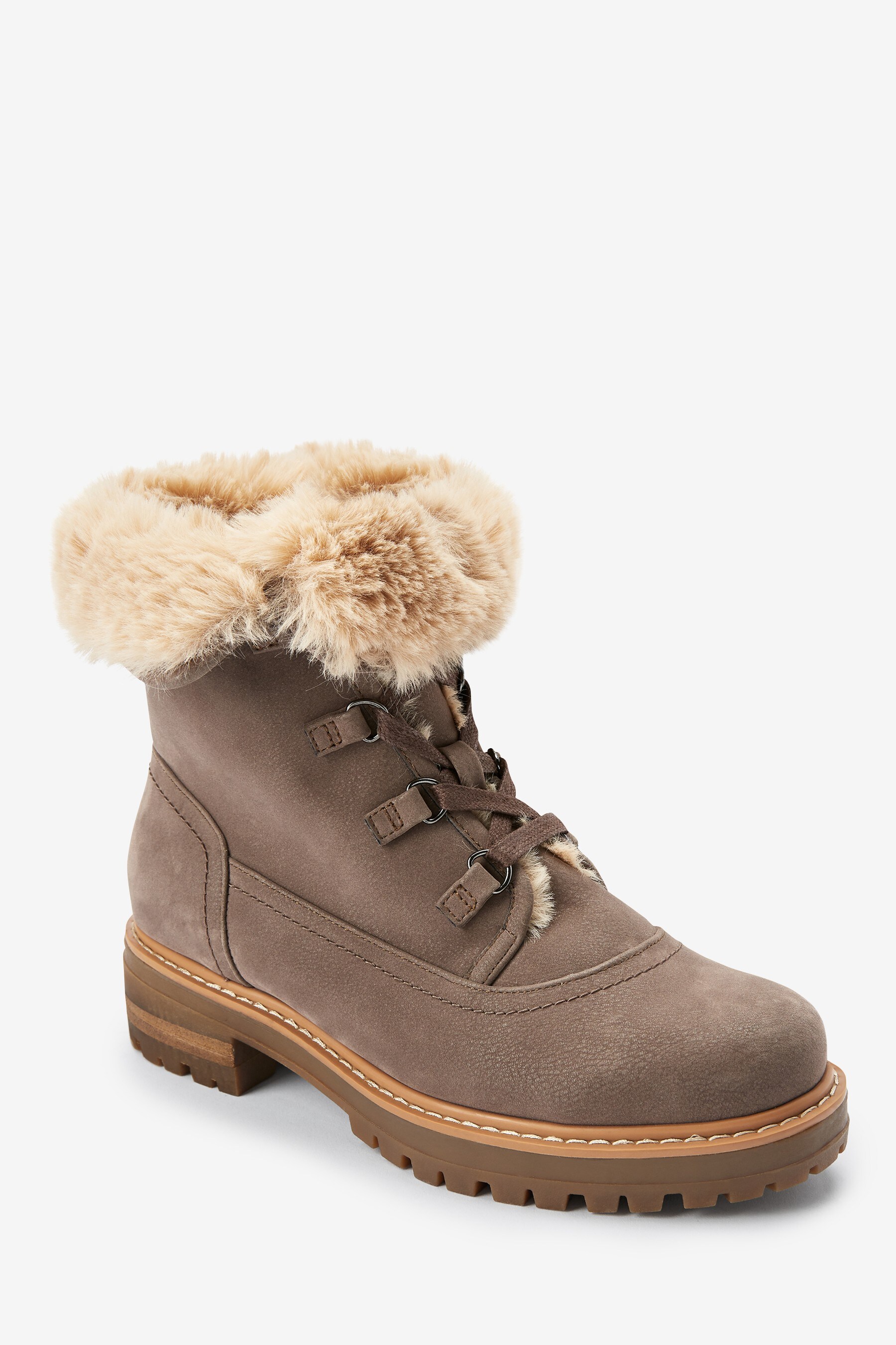 sorel out n about faux shearling collar boot