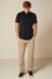 Black Fedeli abstract-print long-sleeve shirt Blau