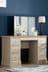 Stone Hampton Painted Oak Collection Luxe Storage Console Dressing Table