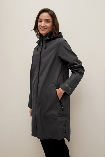 Buy Ilse Jacobsen Waterproof A Line Softshell Raincoat from the Next UK ...