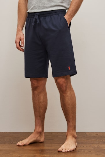 Navy Blue Lightweight Shorts