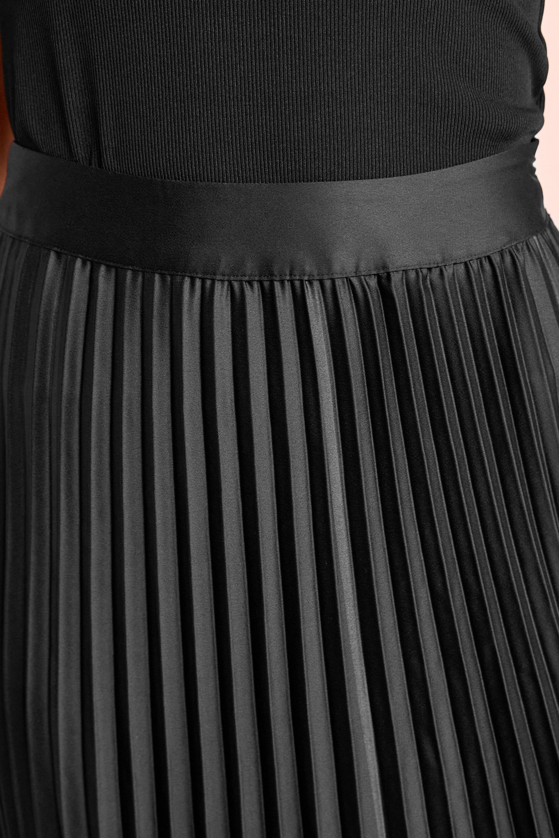 Buy Satin Pleated Midi Skirt from Next Ireland