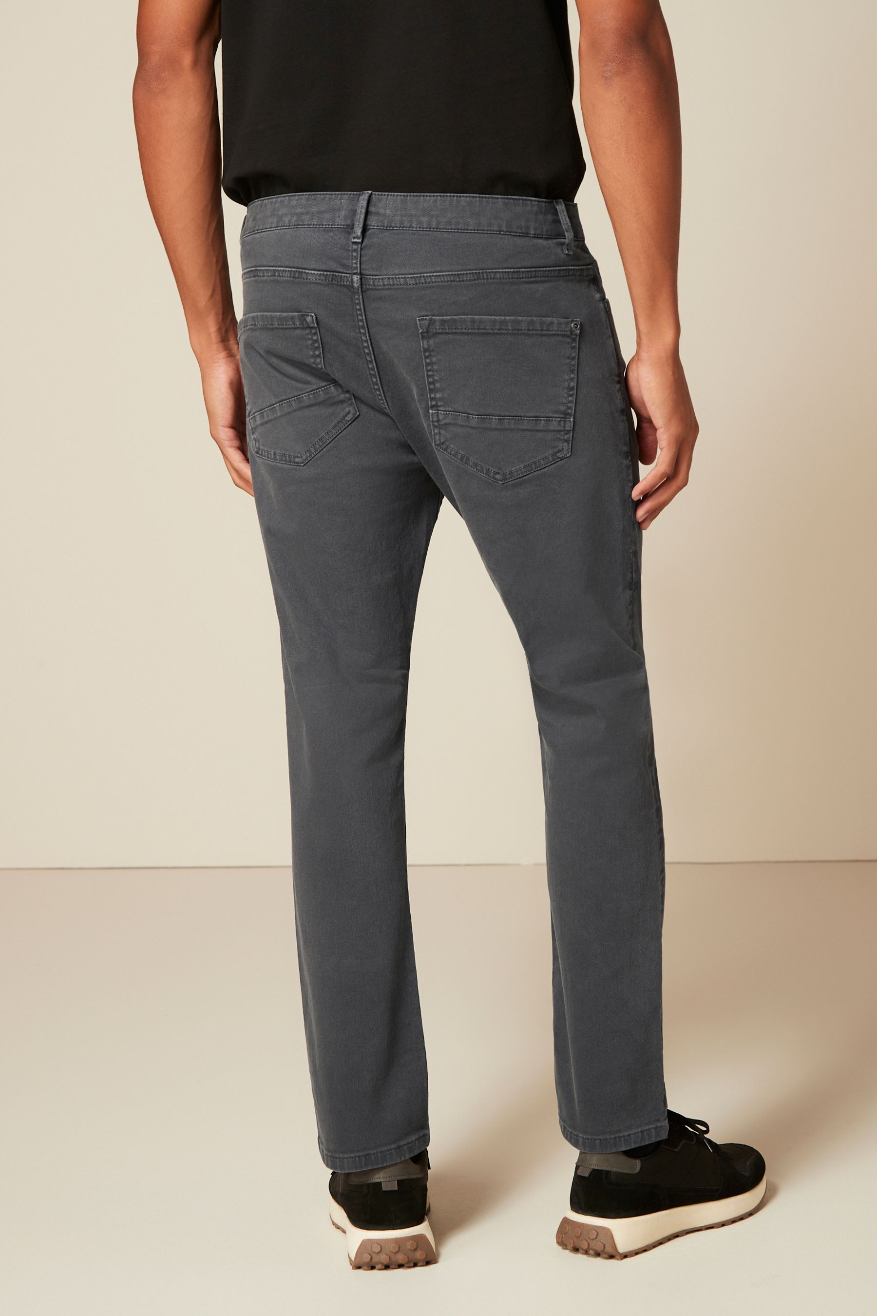 Charcoal colour jeans clearance