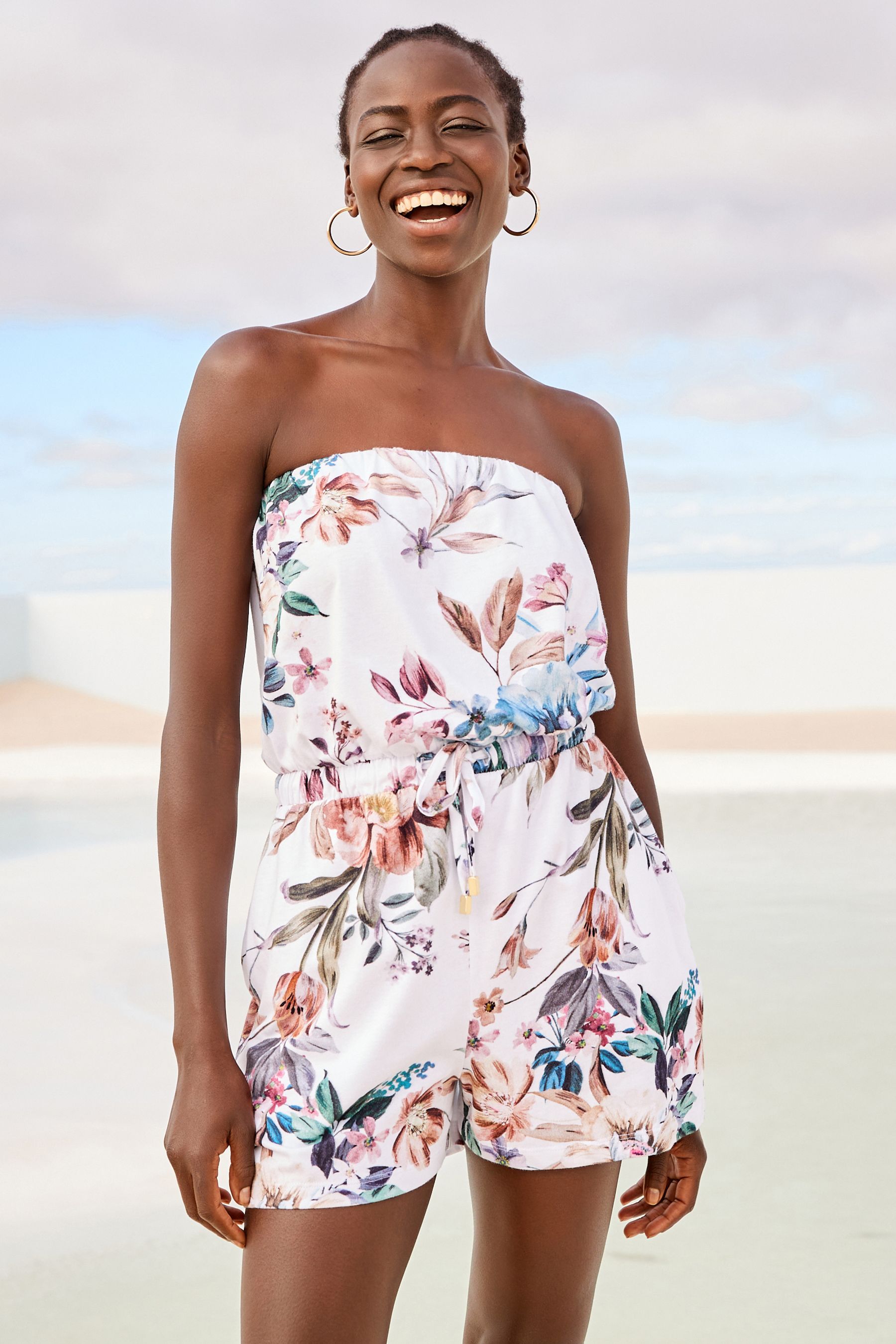 Strapless nike best sale romper