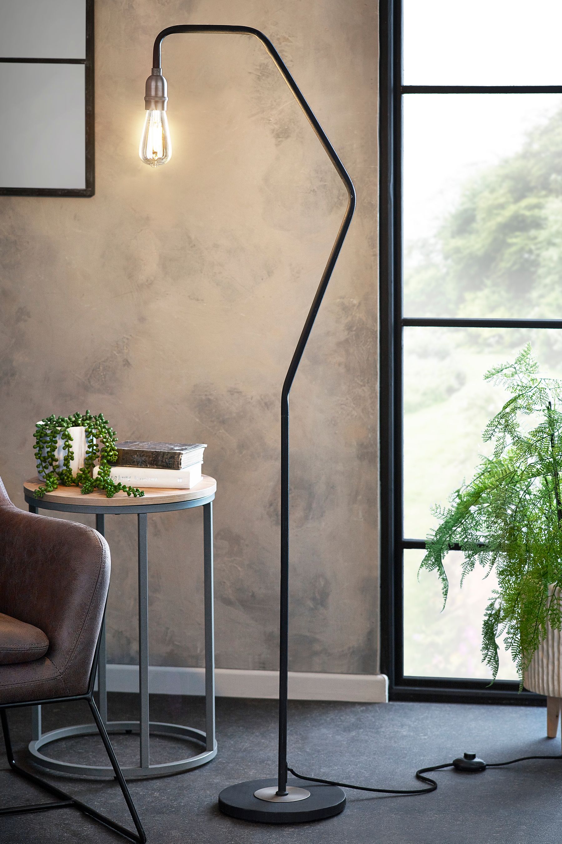 Floor lamp hotsell next to desk