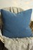 furn. Wedgewood Blue Malham Teddy Borg Fleece Polyester Filled Cushion