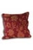 Riva Paoletti Burgundy Red Zurich Floral Jacquard Feather Cushion