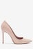 Blush Pink Point Court Shoes