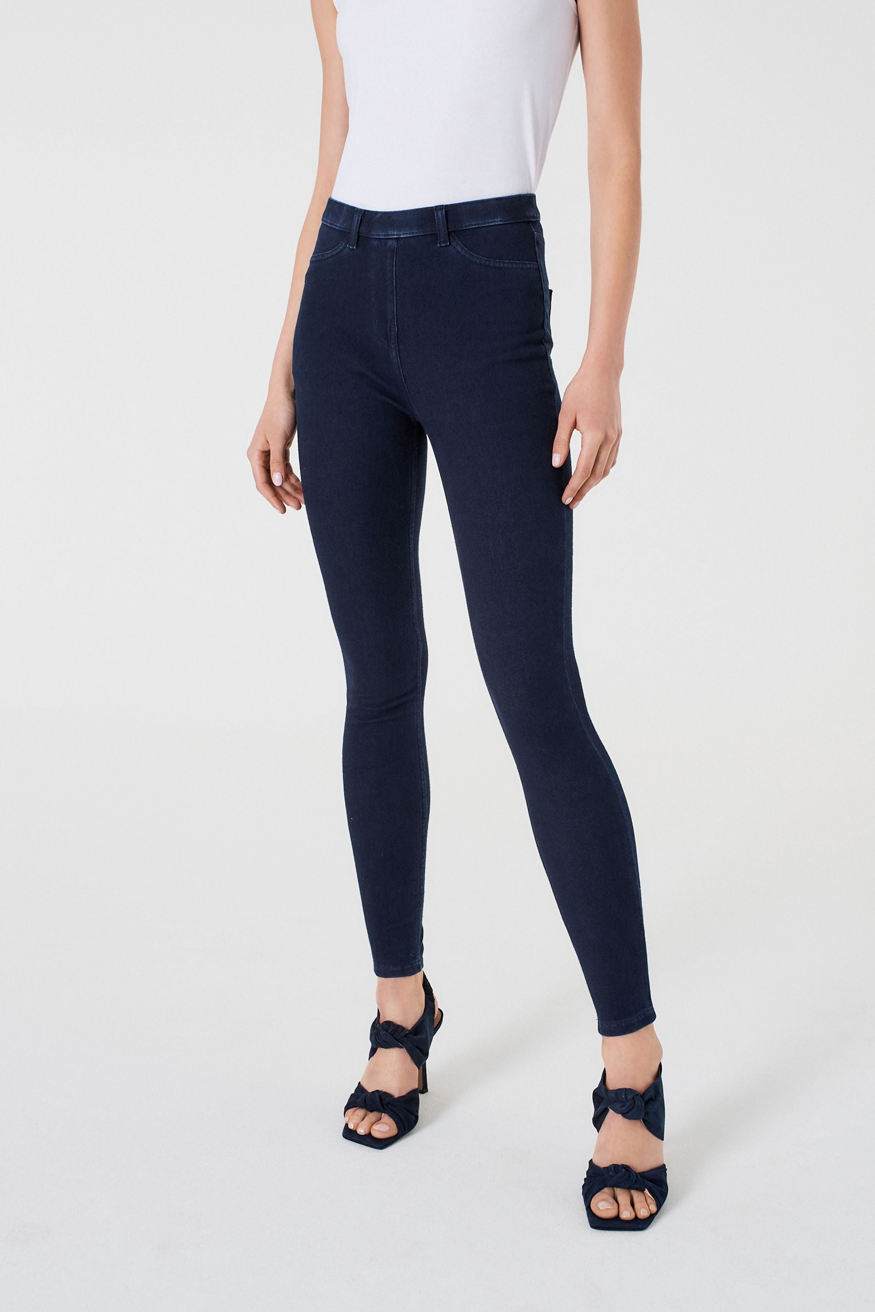 Denim best sale leggings uk
