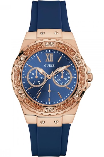 Guess Ladies Blue Limelight Watch
