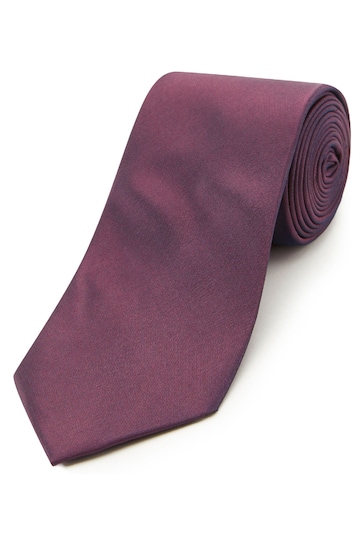 Skopes Red Changeant Silk Tie