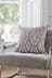 Blush Pink Collection Luxe Geometric Velvet 50 x 50 Cushion