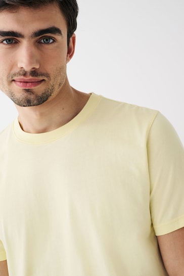 side-stripe denim shirt