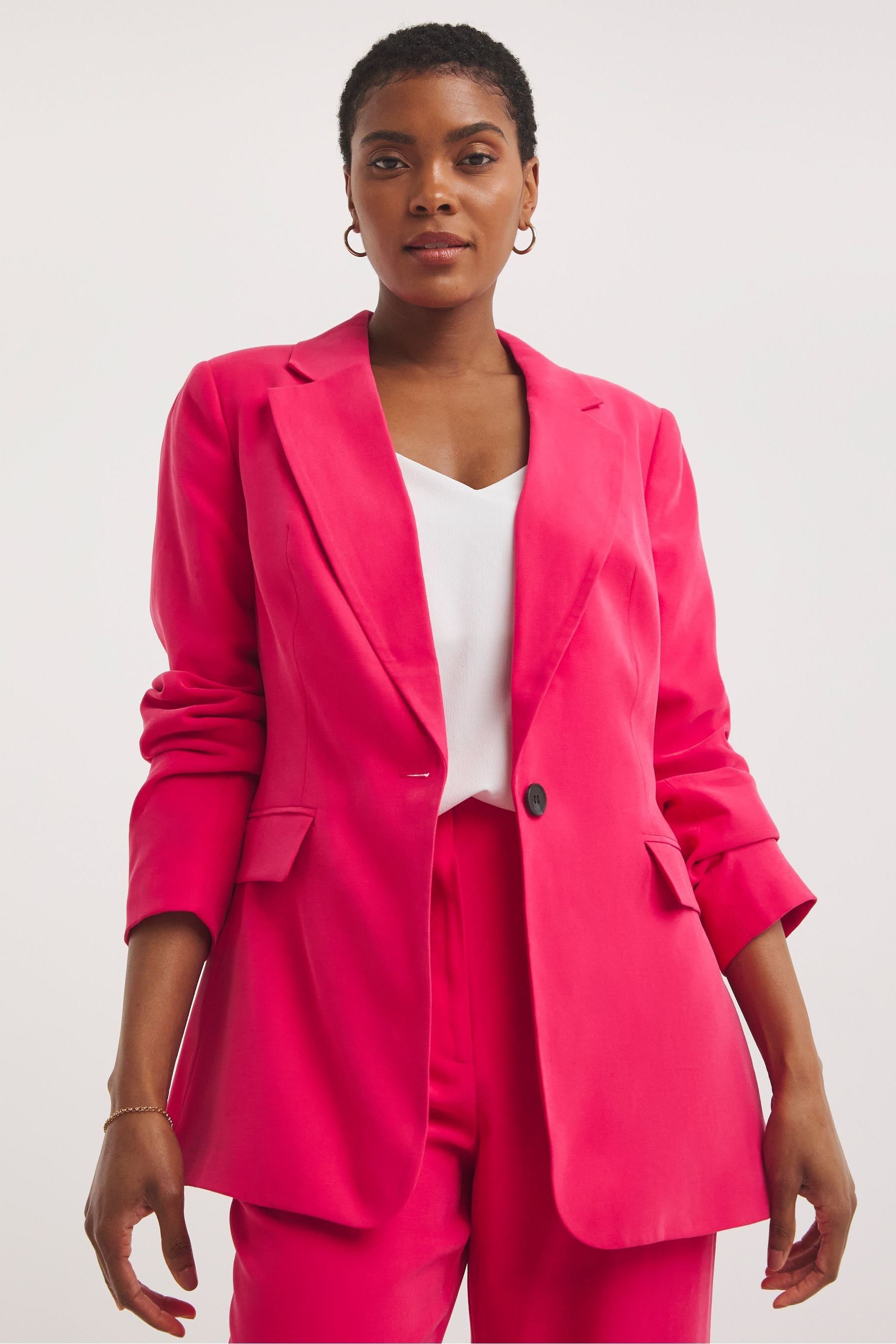 Buy JD Williams Pink Single Breasted Blazer from the Next UK online shop