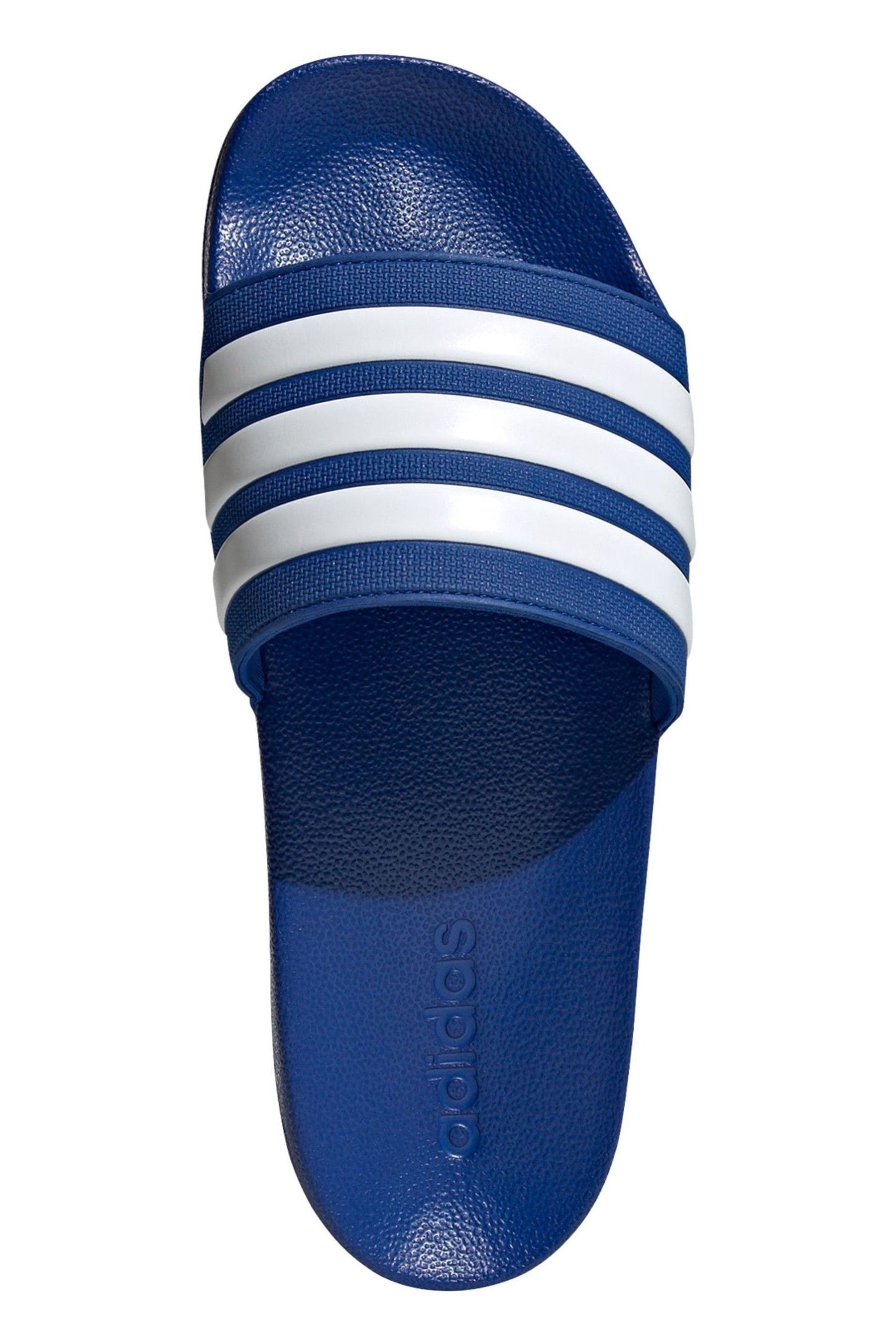 Adidas blue sliders new arrivals