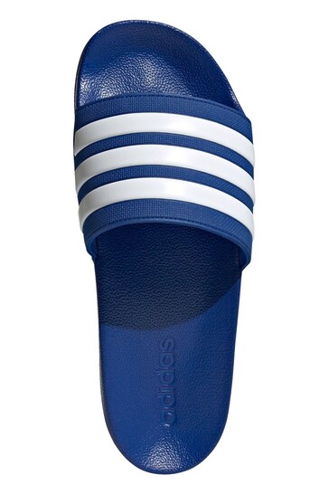 adidas Blue Adilette Shower Slides