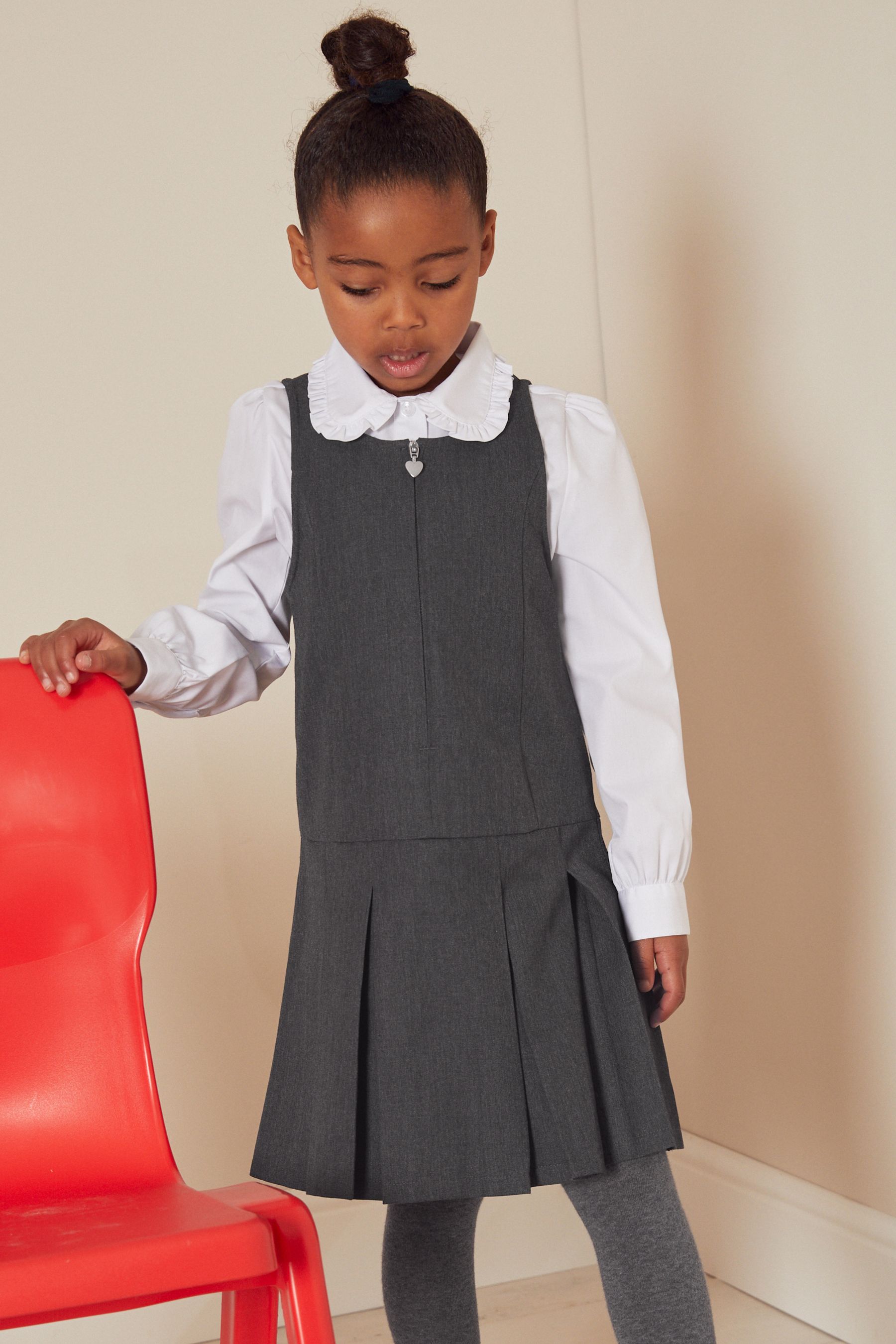 Next girls 2025 pinafore dress