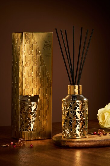 Dark Rose and Oud 100ml Fragranced Reed Diffuser