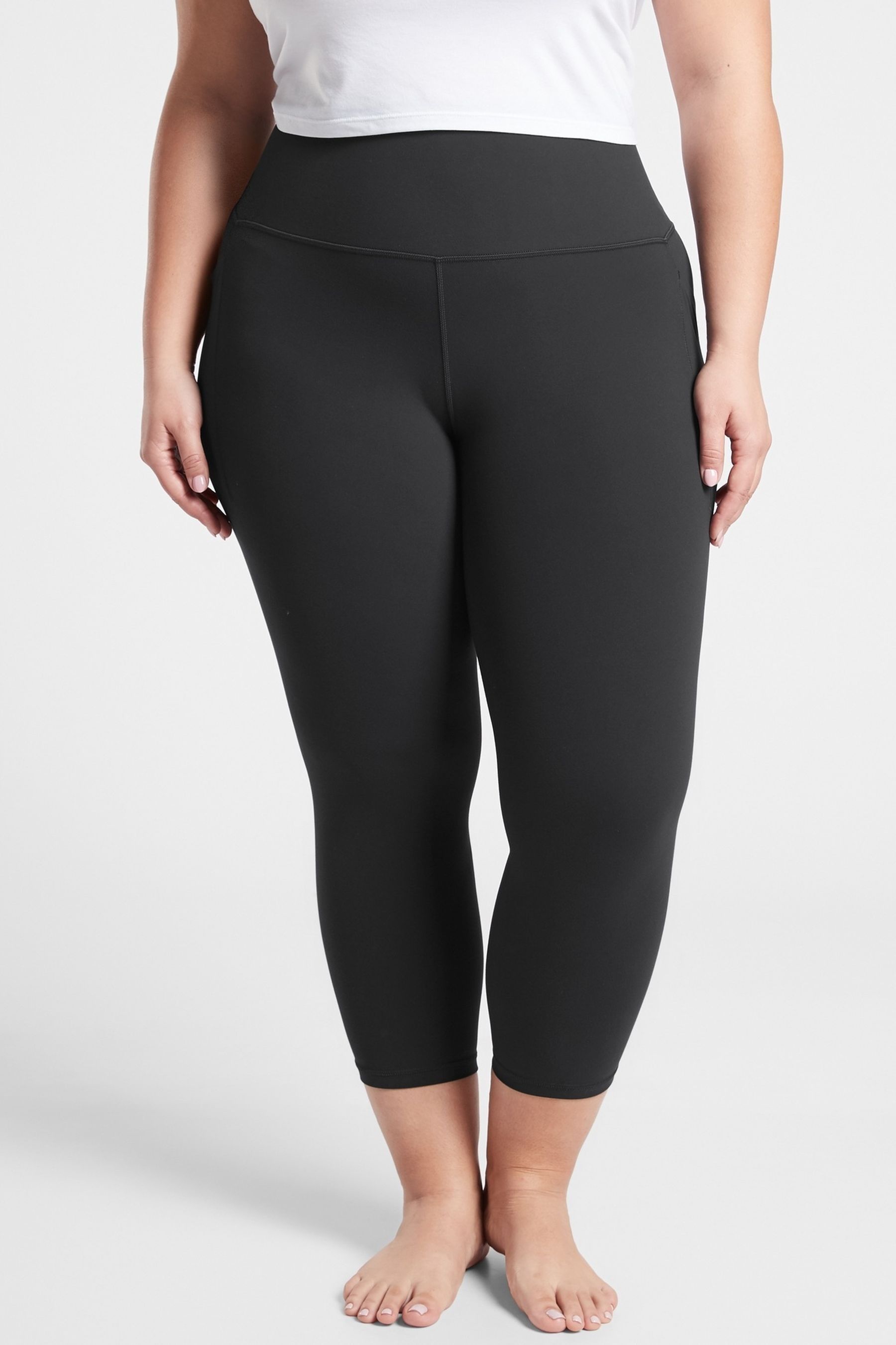 High rise hotsell capri leggings