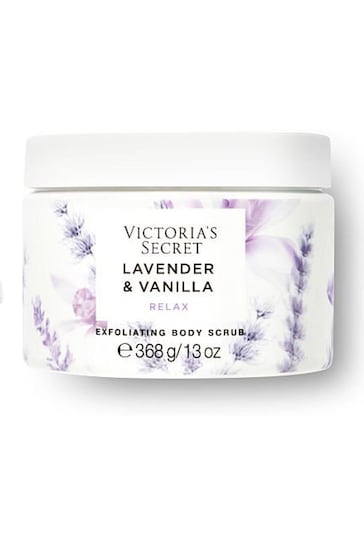 Victoria's Secret Lavender Vanilla Natural Beauty Exfoliating Body Scrub