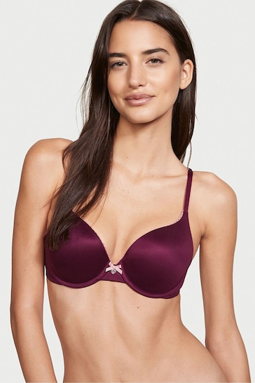 Buy Victoria's Secret Burgundy Purple Smooth Full Cup Push Up Bra from the  Next UK online shop