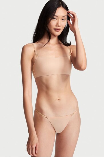 Victoria's Secret Champagne Nude Smooth Thong Knickers