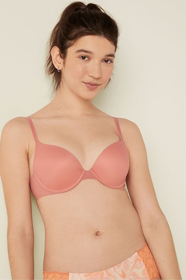 Victoria's Secret PINK French Rose Pink Smooth Push Up Bra