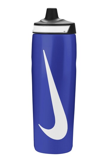 Nike Navy Refuel Grip Water Bottle 710ml