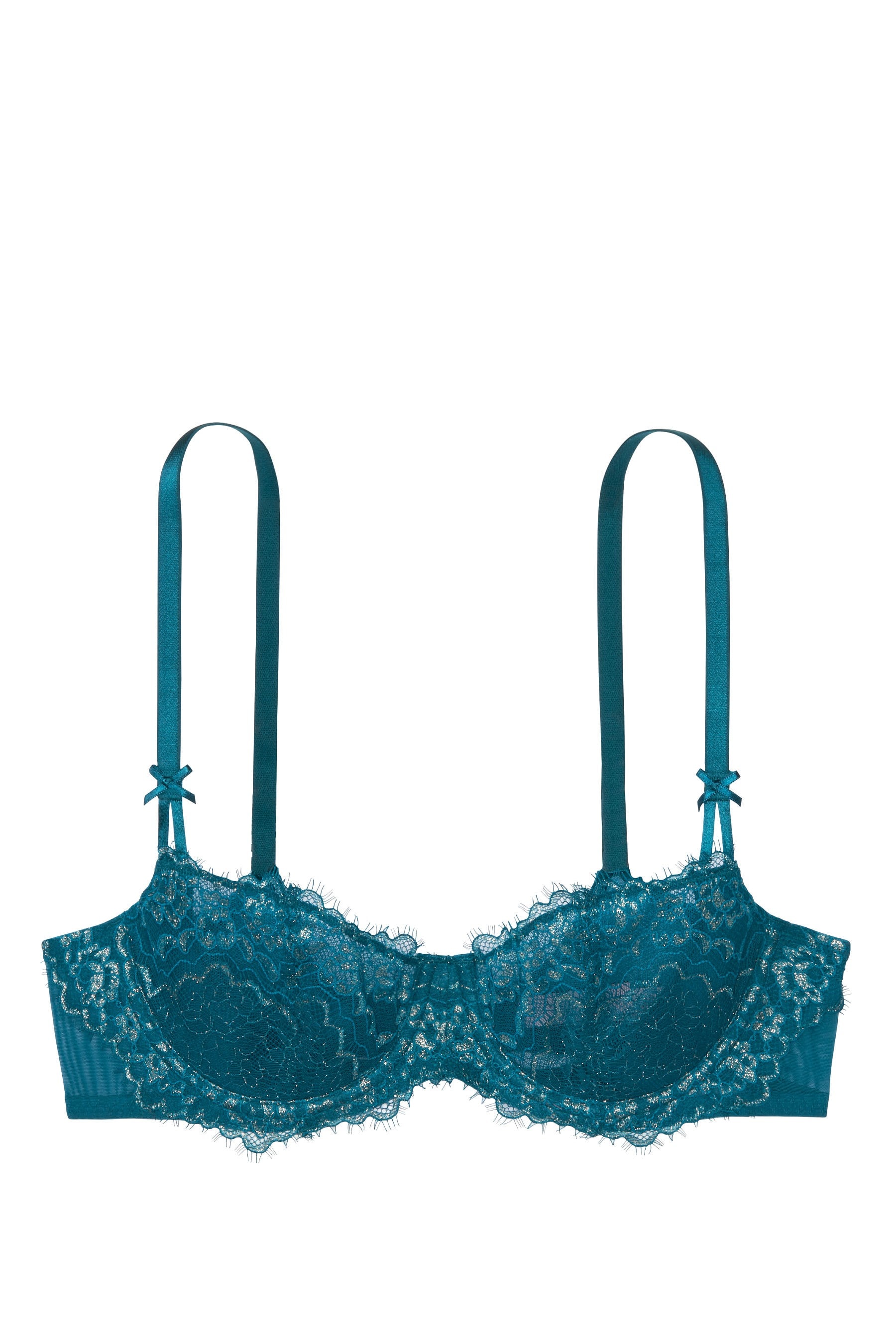 Buy Victoria's Secret Teal Star Lace Unlined Balcony Bra from the Next ...
