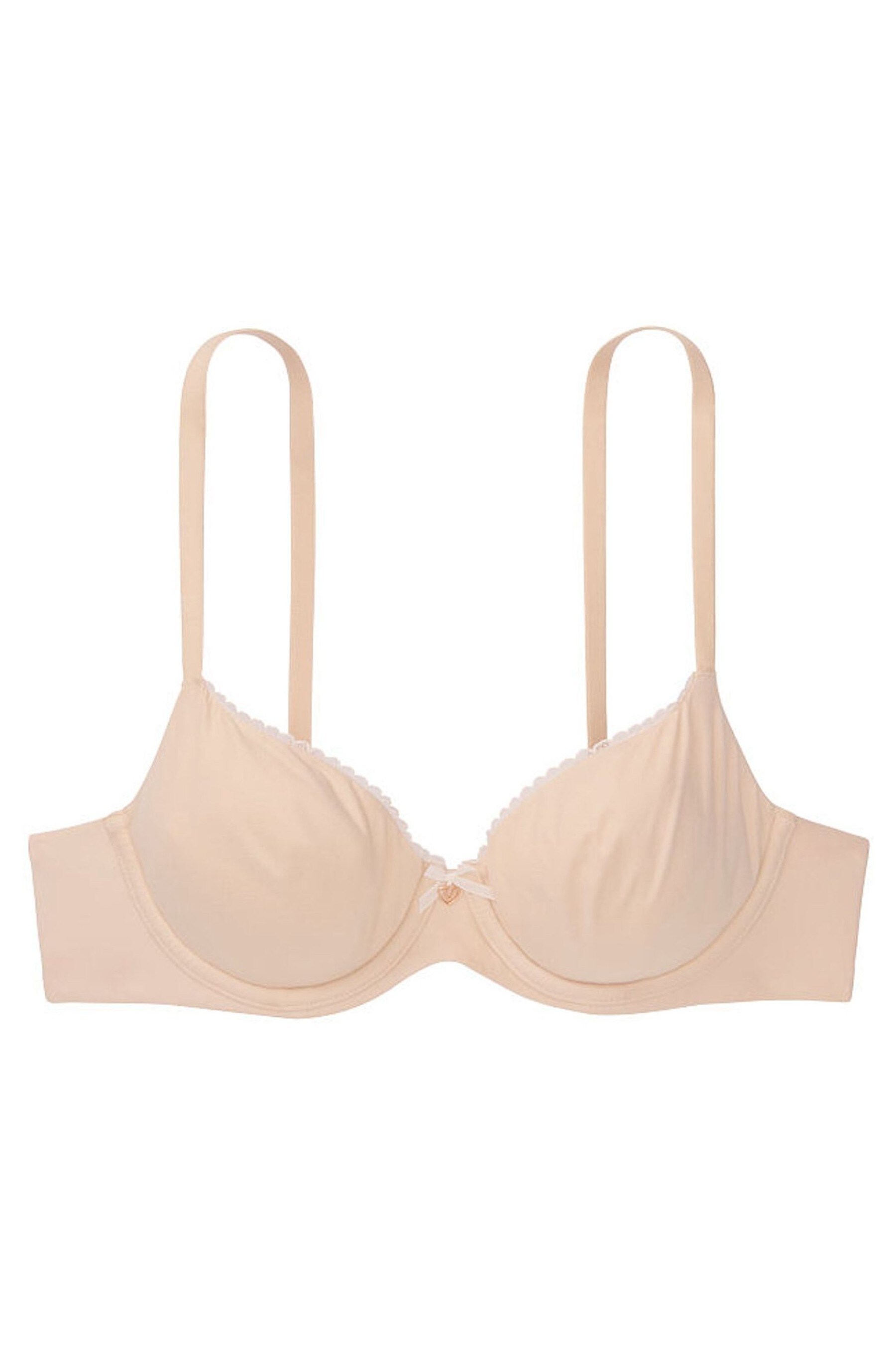 Buy Victoria's Secret Champagne Nude Smooth Unlined Demi Bra from the ...