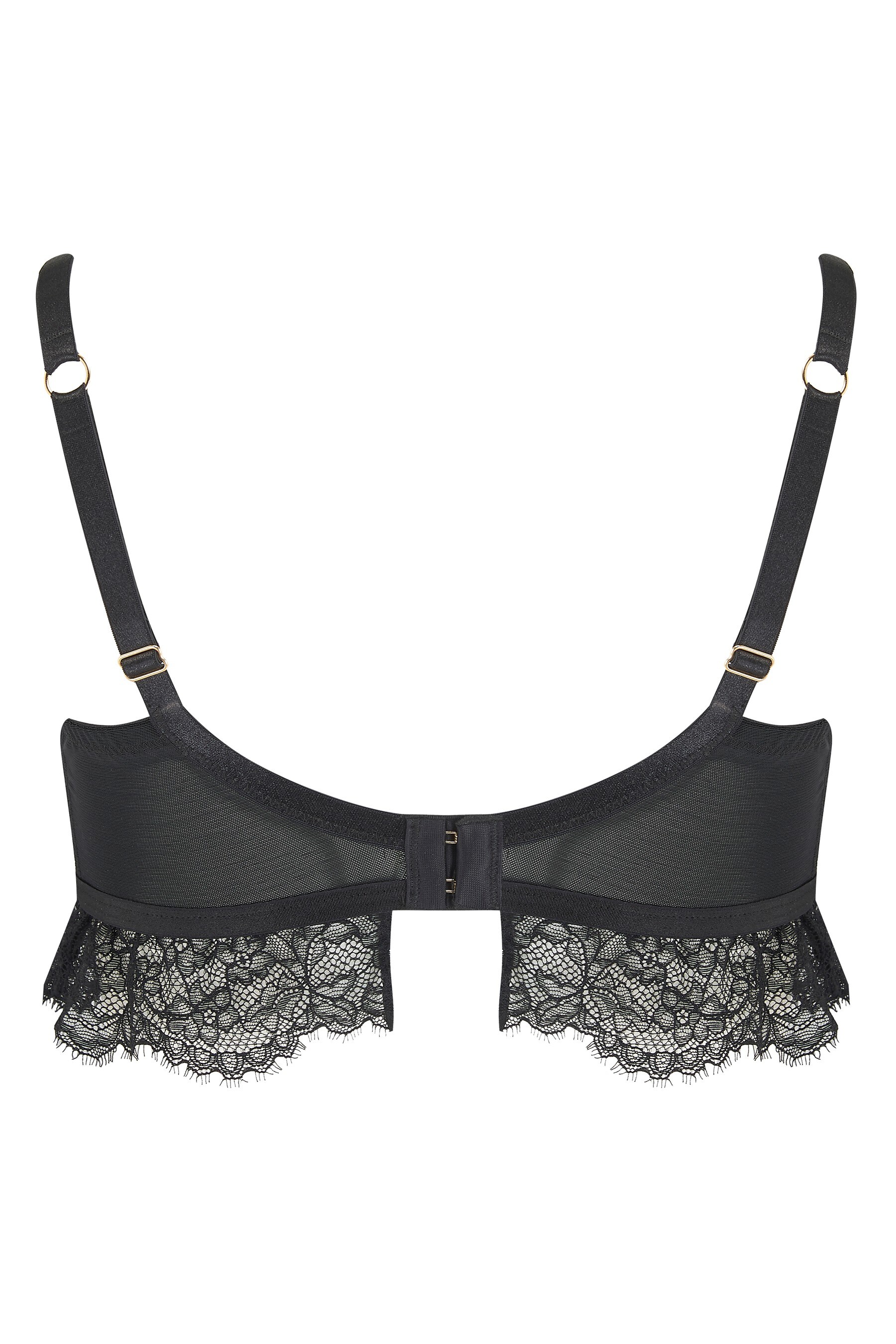 Buy Pour Moi Black India Padded Demi Bra E+ from the Next UK online shop