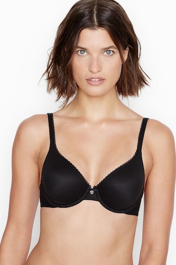 Buy Victoria's Secret Black Smooth Lightly Lined Full Cup Bra from