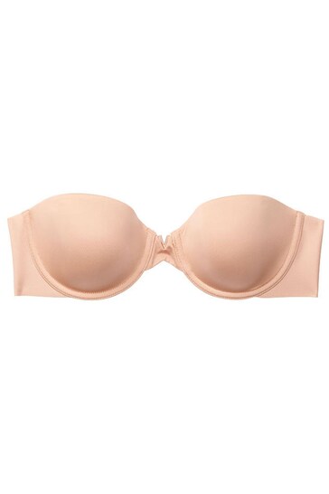 Victoria's Secret Cameo Nude Smooth Lightly Lined Multiway Strapless Bra