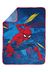 Jay Franco Blue Spider-Man Disney Silk Touch Throw - 130X150Cm