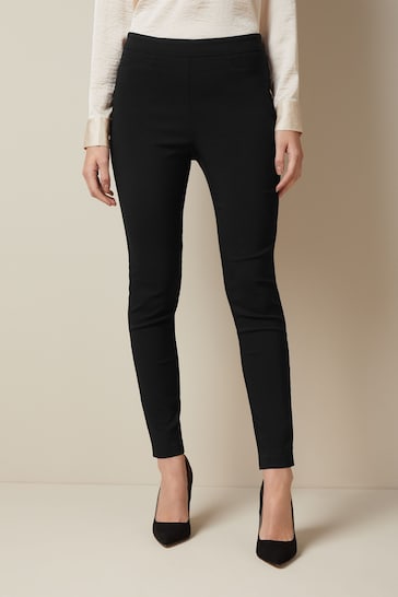 Friends Like These Black Sculpting Stretch Trousers