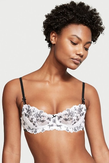 Buy Victoria's Secret White Wicked Unlined Balconette Bra from the