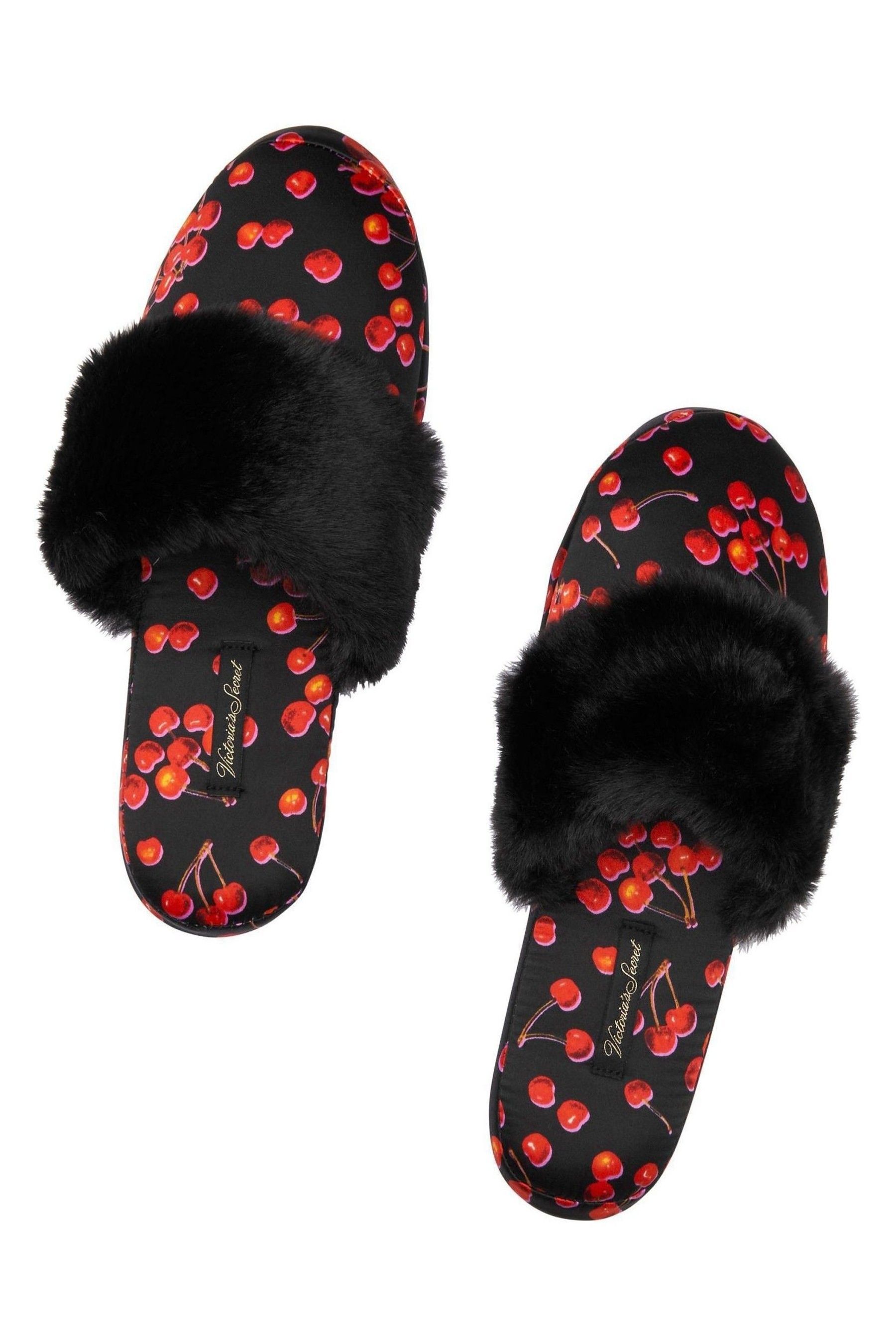 Buy Victoria s Secret Signature Satin Slippers from the Next UK