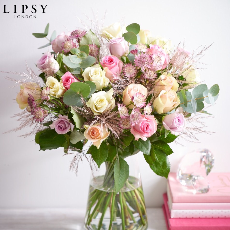 Next Flowers and Gift Cards delivered next day Lipsy Pretty Pink Bouquet